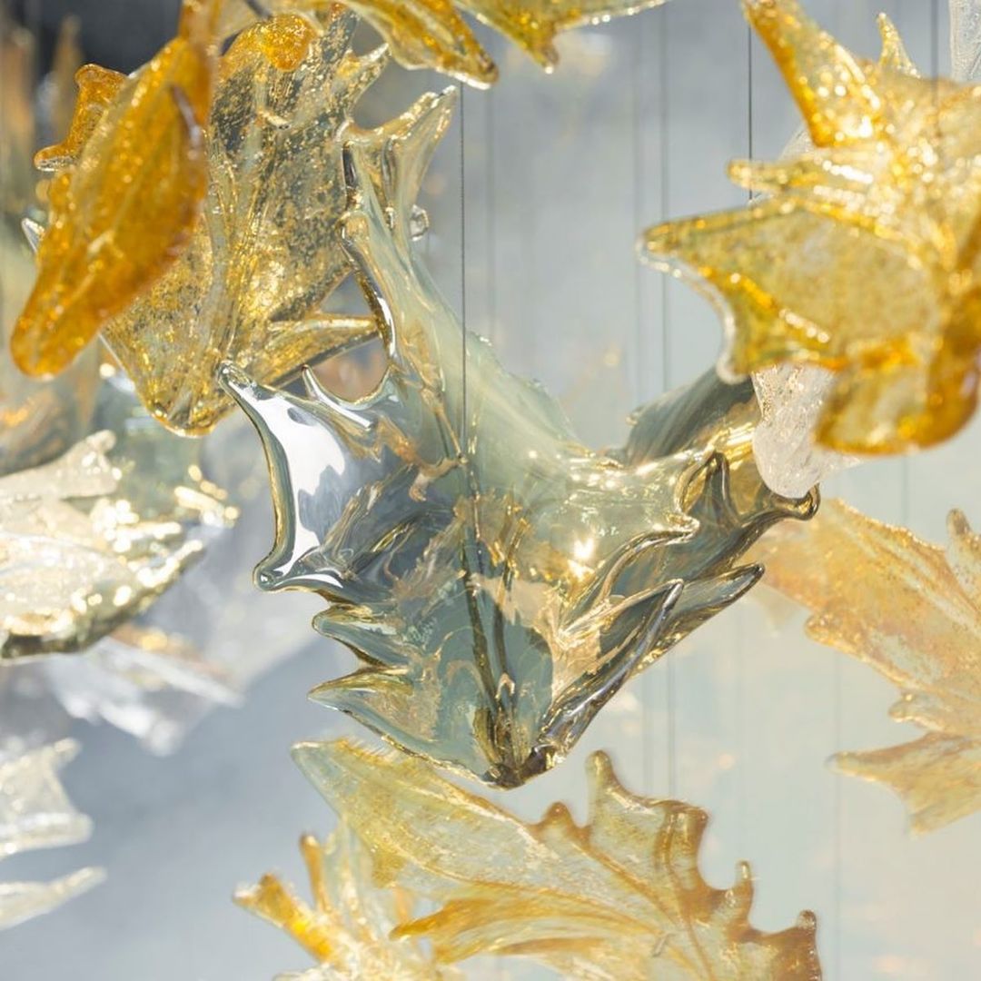 Autumn Drift Project Installation architectural lighting view 3