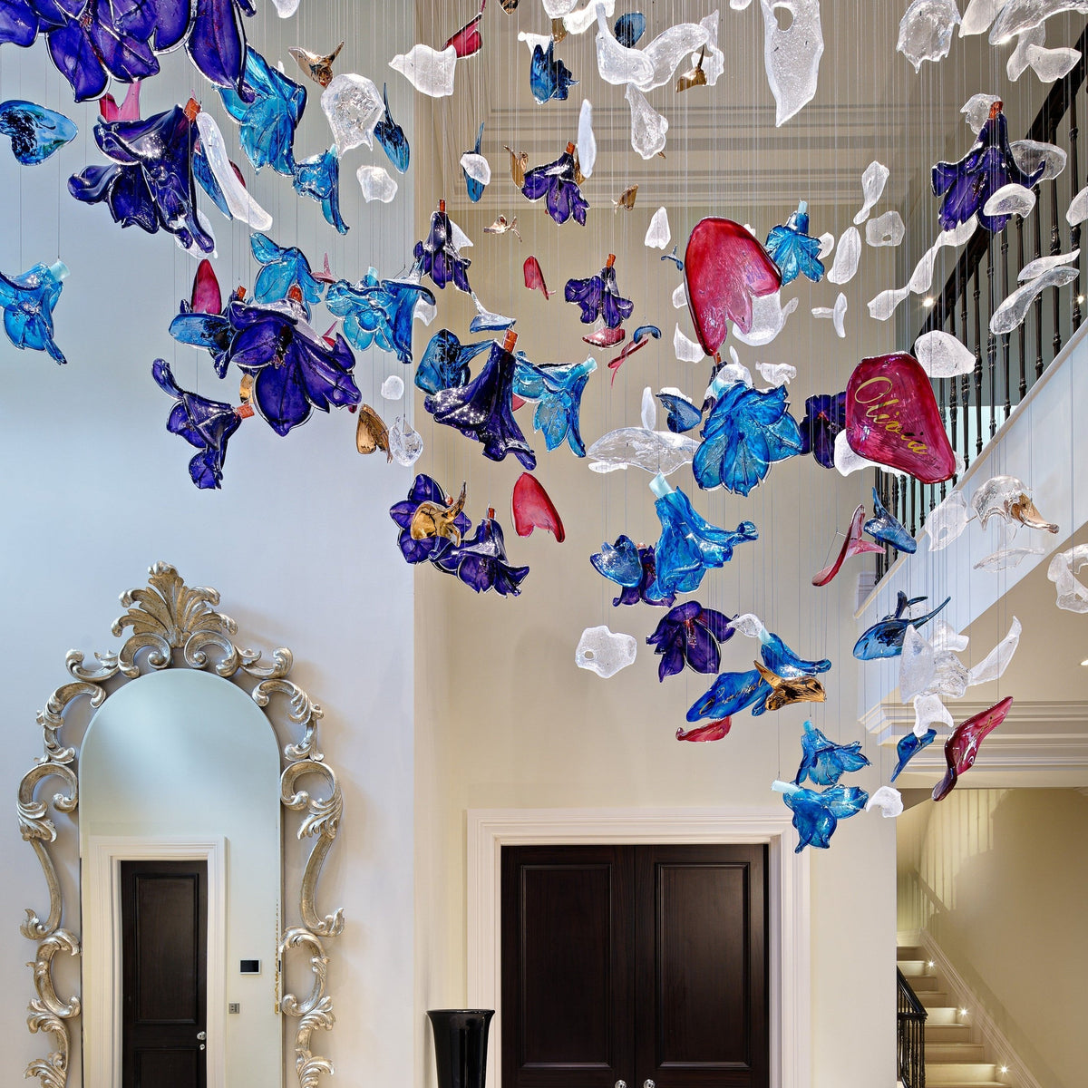 Bluebell Bloom Project Installation architectural lighting studio view