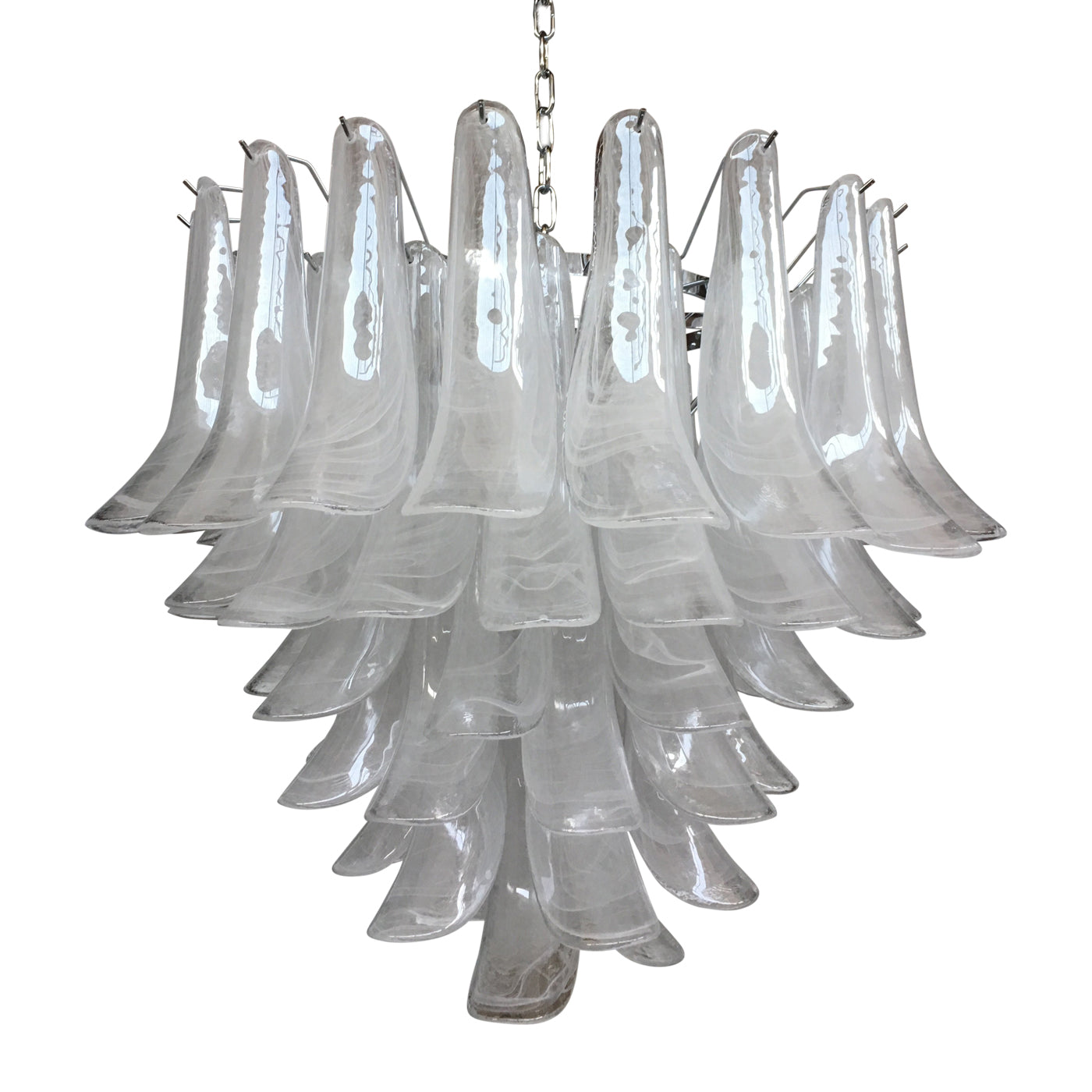 VORELLI Gradara Selle Murano Glass Circular Chandelier - Selle Murano Glass image 2