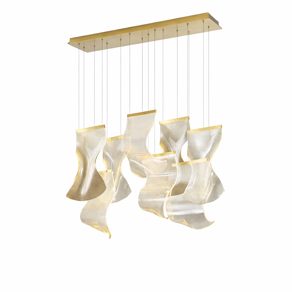 Fluente Rectangular Chandelier