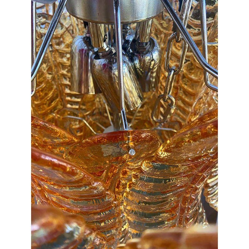 VORELLI Iolanda Felci Murano Glass Staircase Chandelier - Felci Murano Glass image 3
