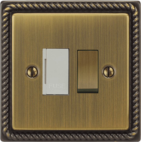 Georgian Fuse Spur architectural switches view 2