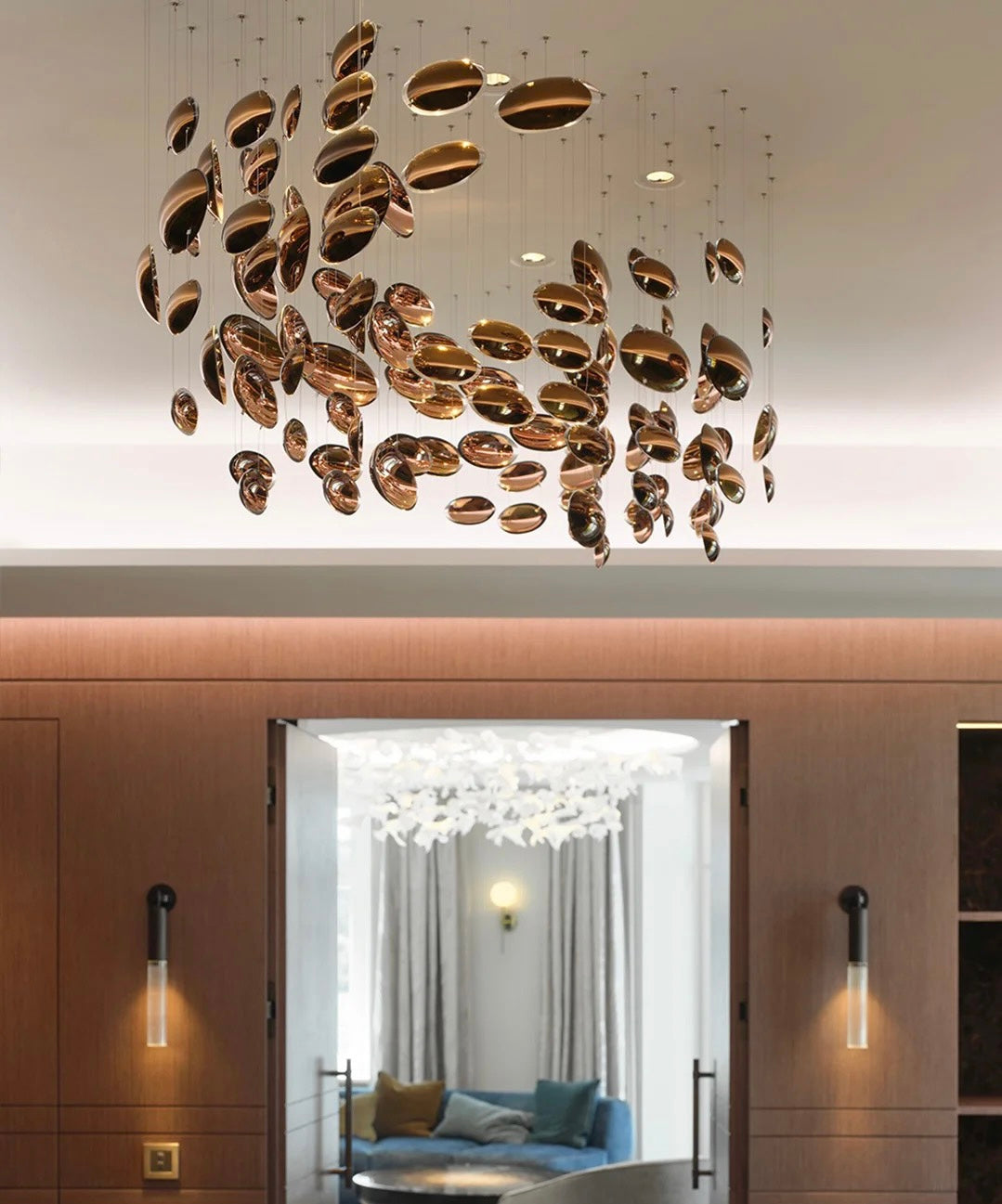 Orbital Motion Project Installation architectural lighting view 6