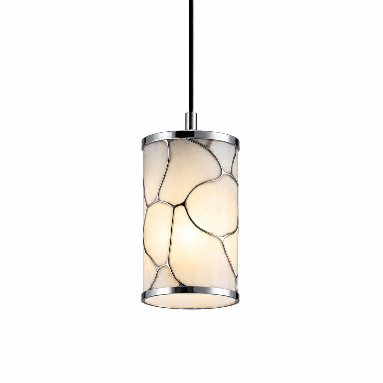 Invictus Marble Pendant Light by VORELLI