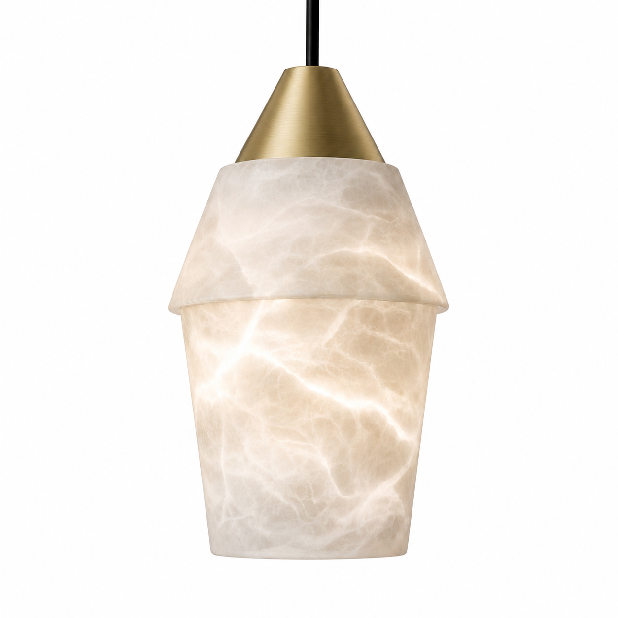 Kalia Marble Pendant Light II by VORELLI