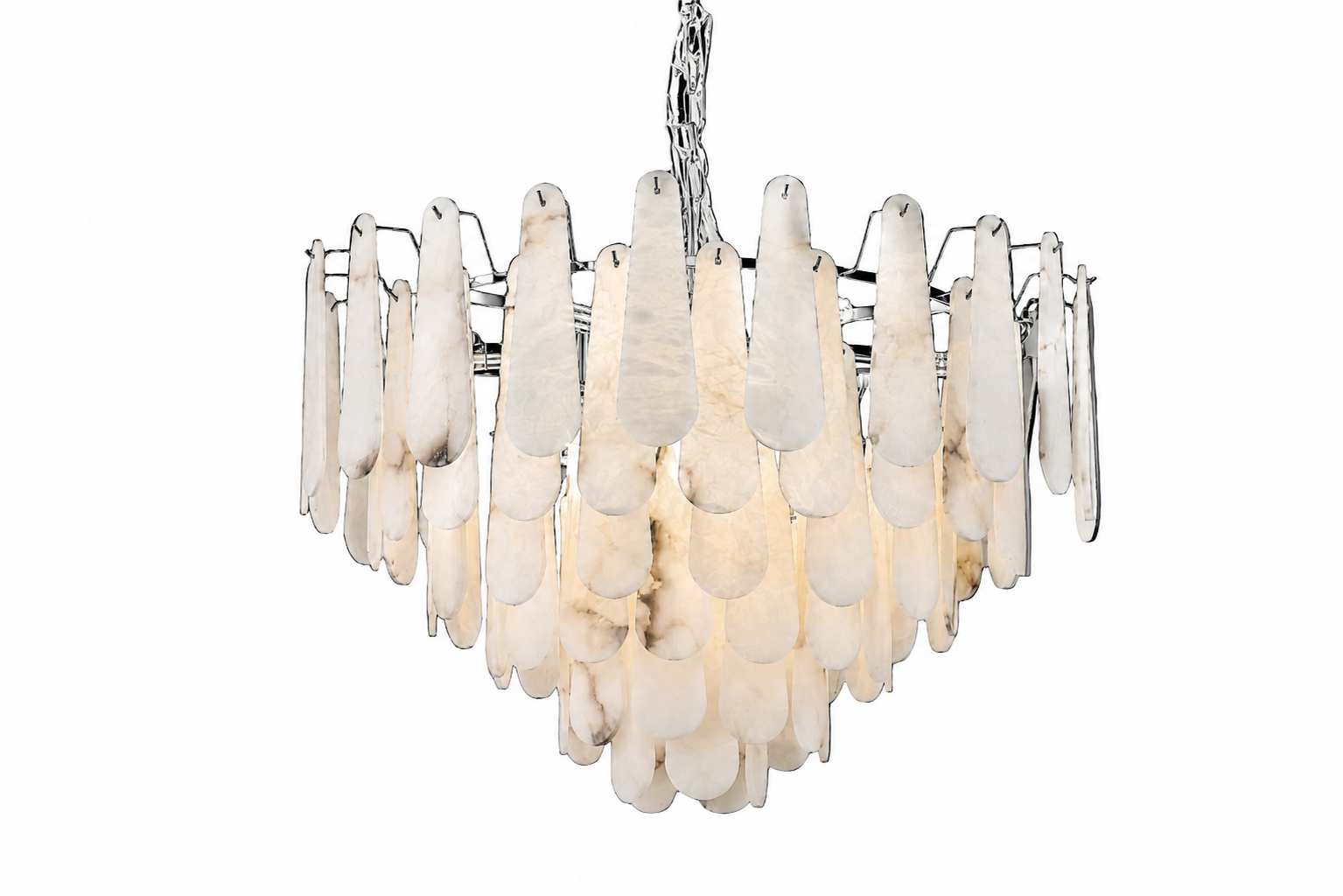 Maretto Marble Circular Chandelier by VORELLI