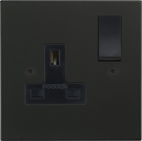 Horizon Square Single Socket architectural switches view 7