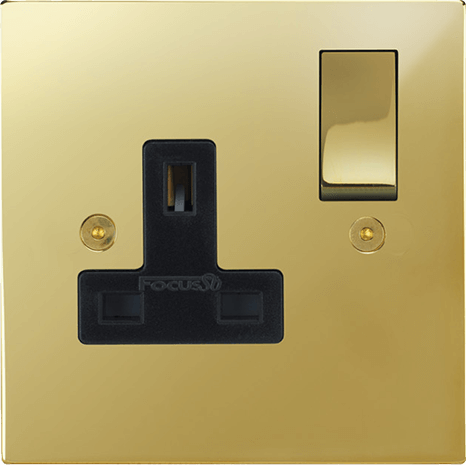Horizon Square Single Socket architectural switches view 9