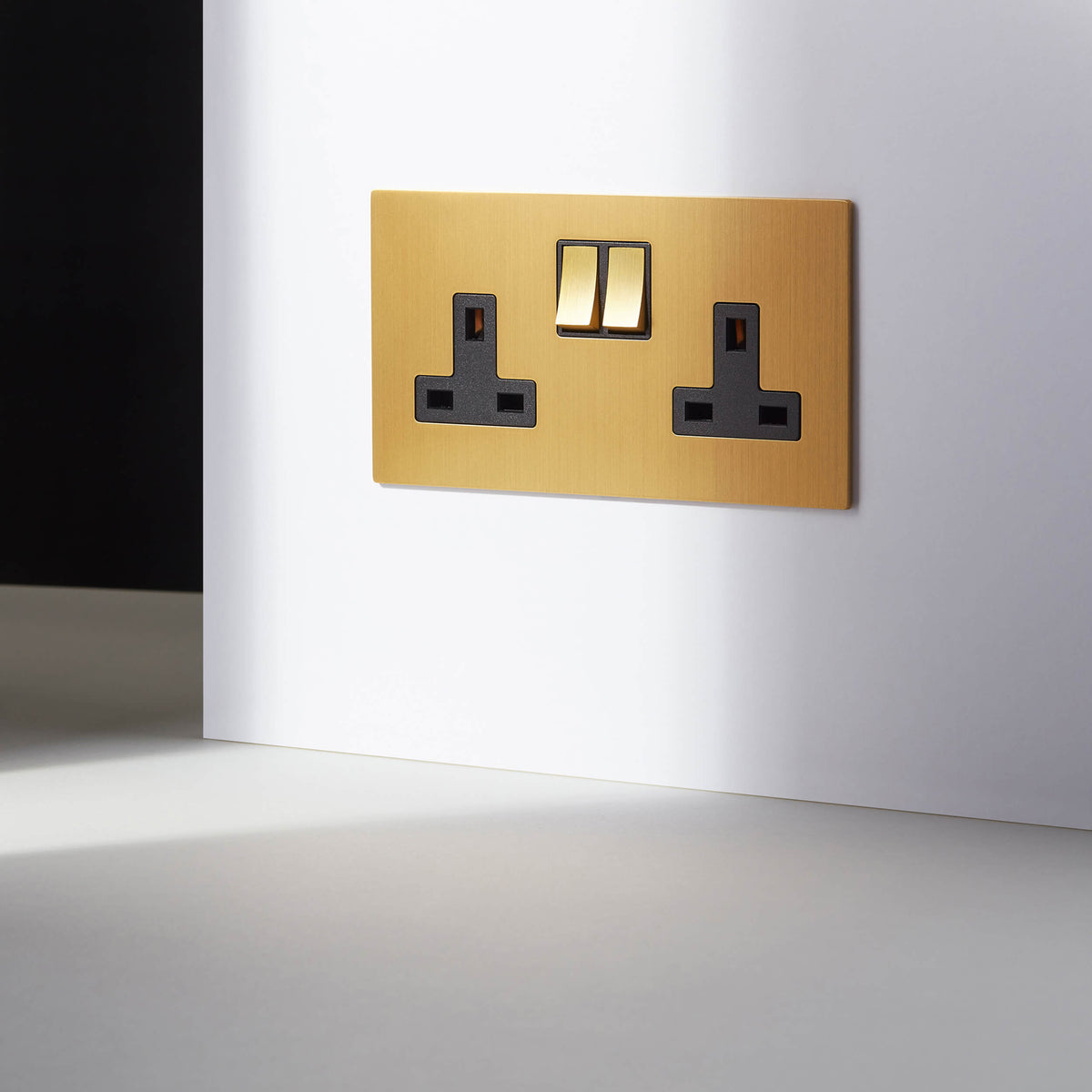 Renaissance Double Socket architectural switches view 2