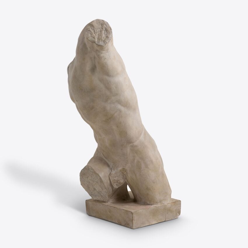 Dalmazio Male Torso Sculpture