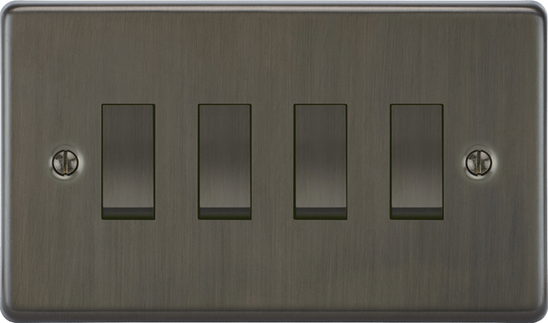 VORELLI® Victorian Rocker Switch in Jordan Bronze.
