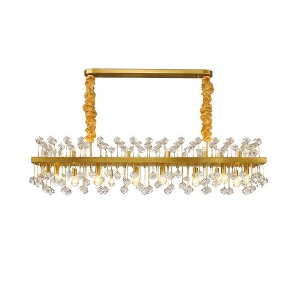 Alytus Rectangular Chandelier by VORELLI