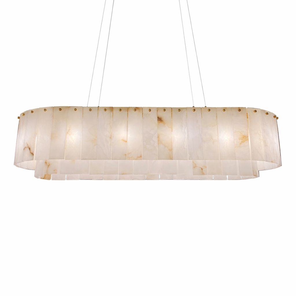 Munro Marble Rectangular Chandelier
