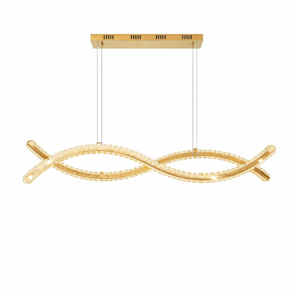 Oia Rectangular Chandelier II