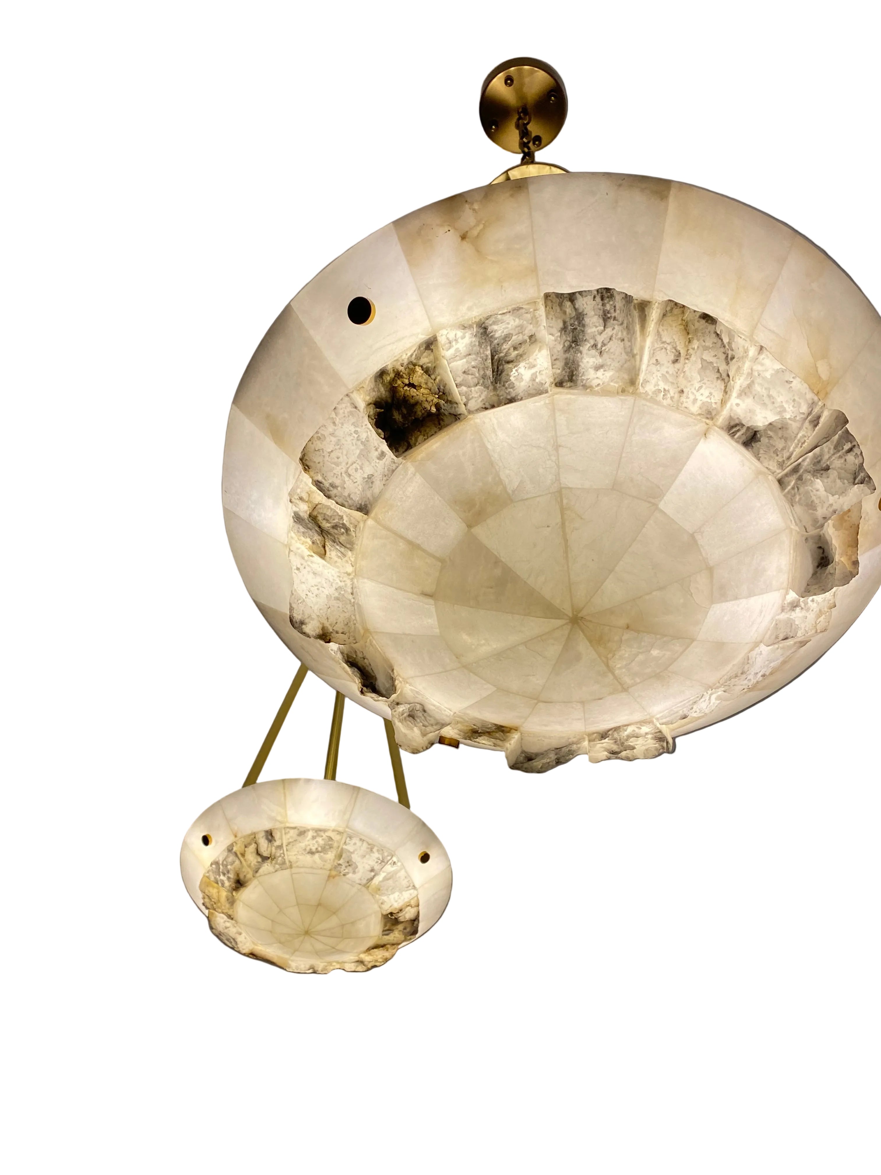 Valleria Marble Circular Chandelier