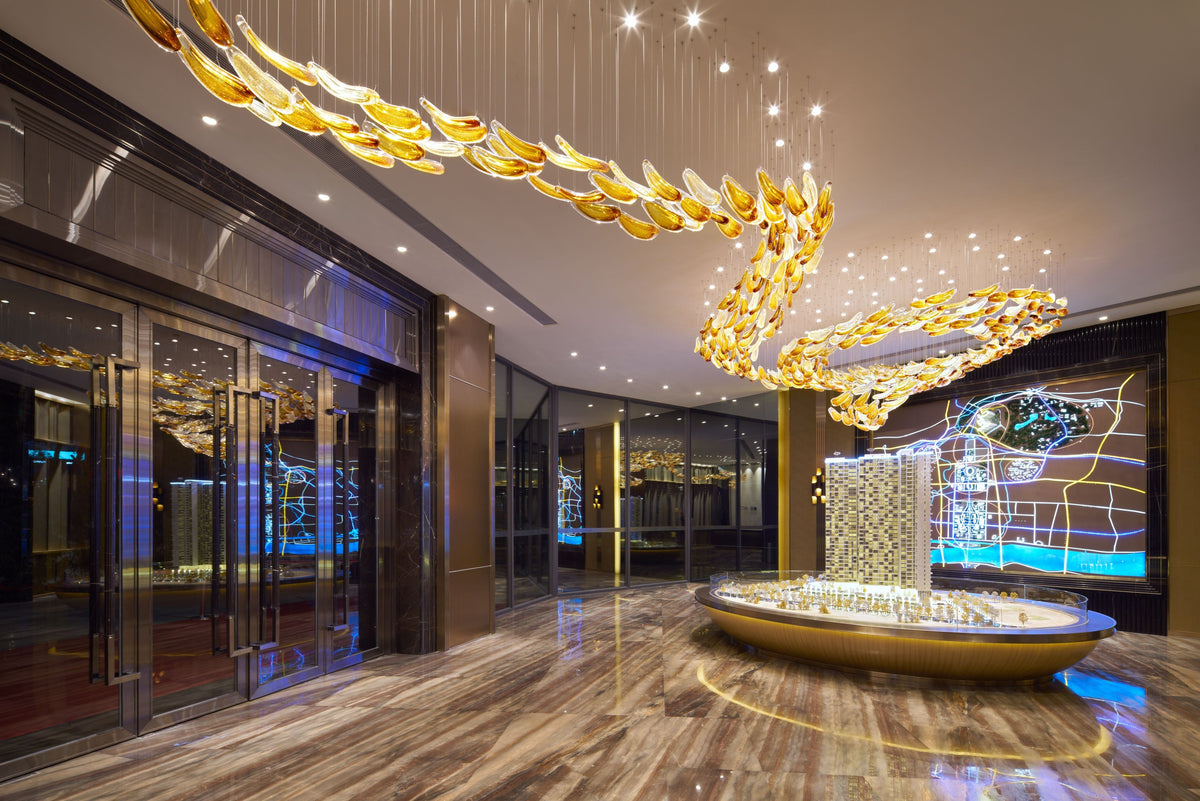 Molten Current Project Installation architectural lighting view 3