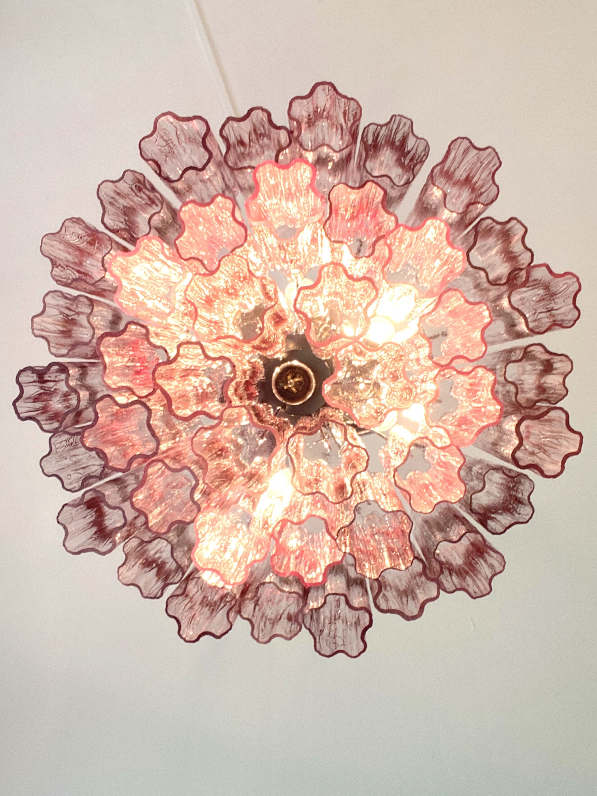 VORELLI Adriatica Tronchi Murano Glass Circular Chandelier - Tronchi Murano Glass image 4