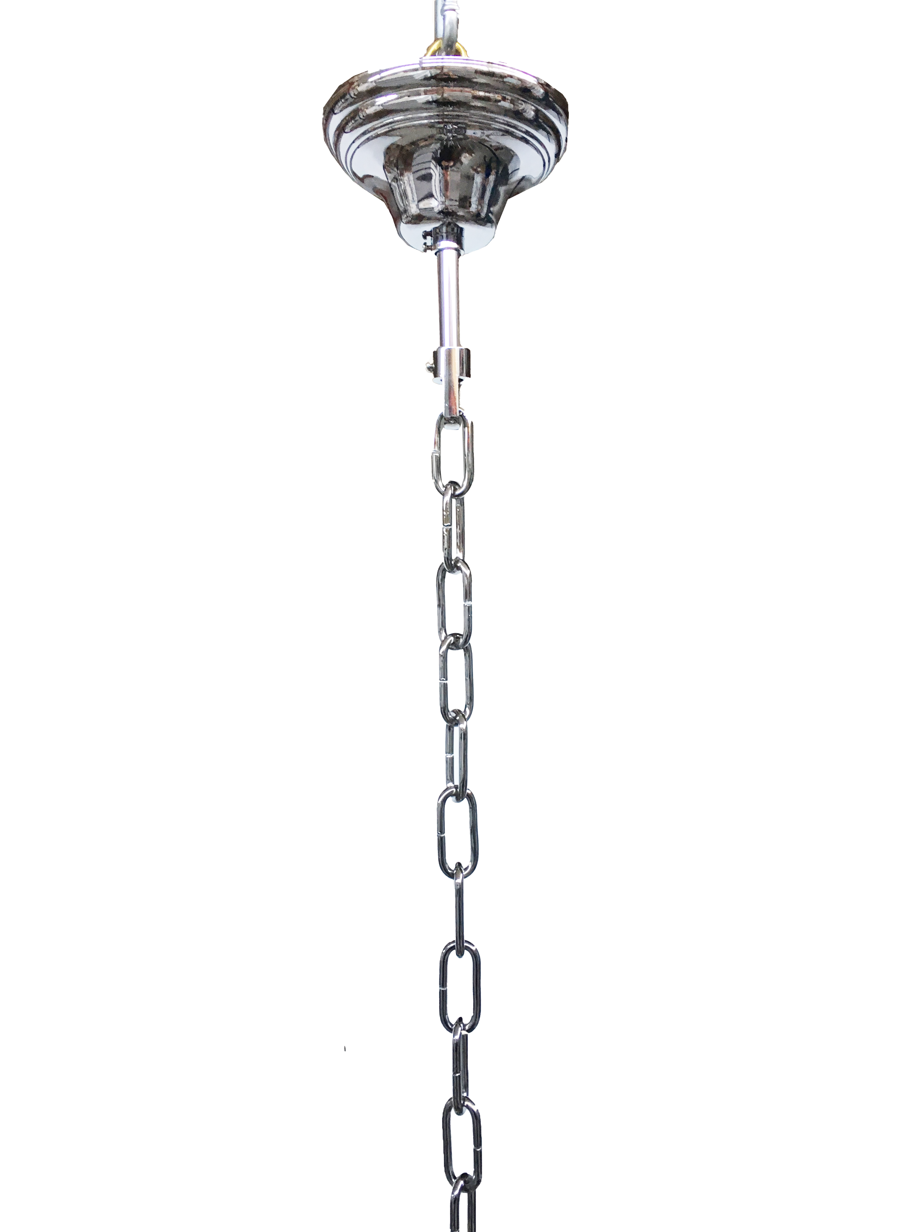 VORELLI Agnese Tronchi Murano Glass Circular Chandelier - Tronchi Murano Glass image 6