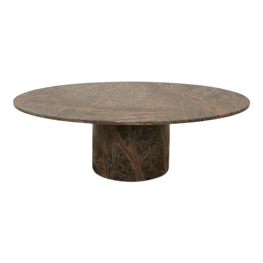 Argentino Forest Green Marble Coffee Table
