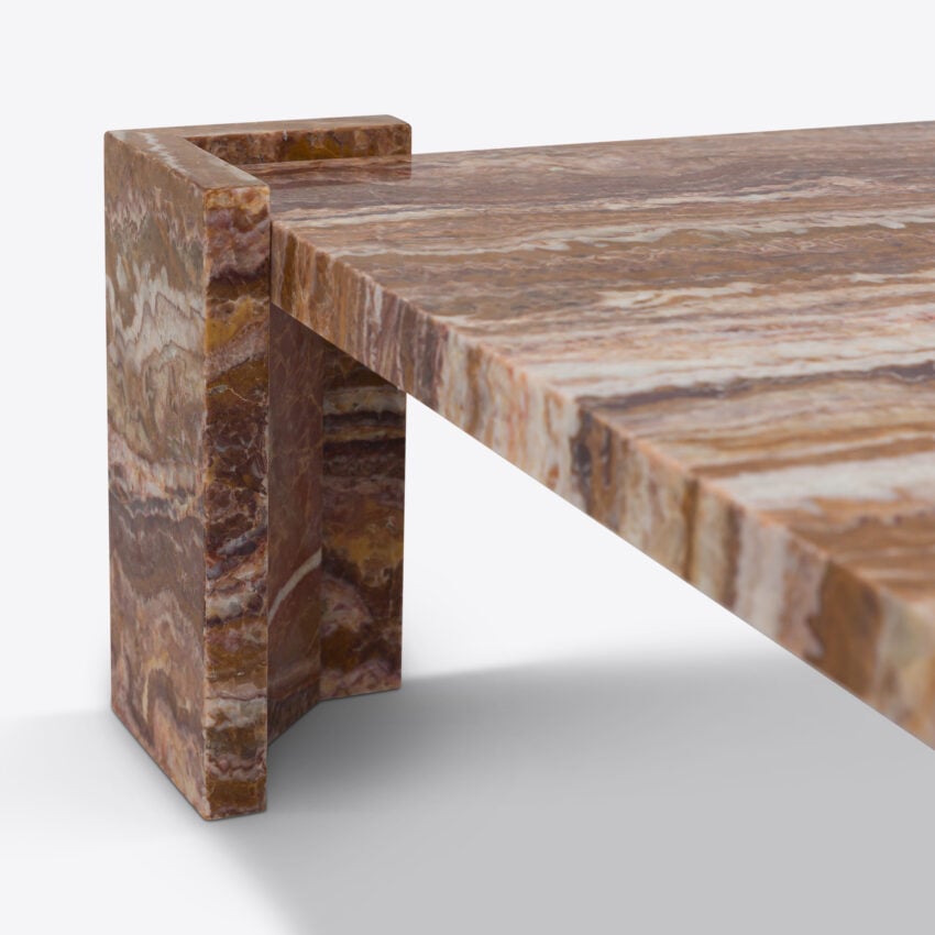 Asprino Coffee Table – Red Jade