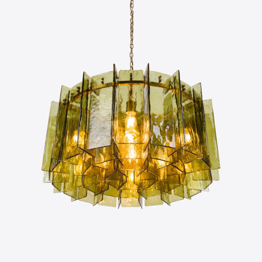 Berlinio Chandelier Bottle Green – 2 sizes