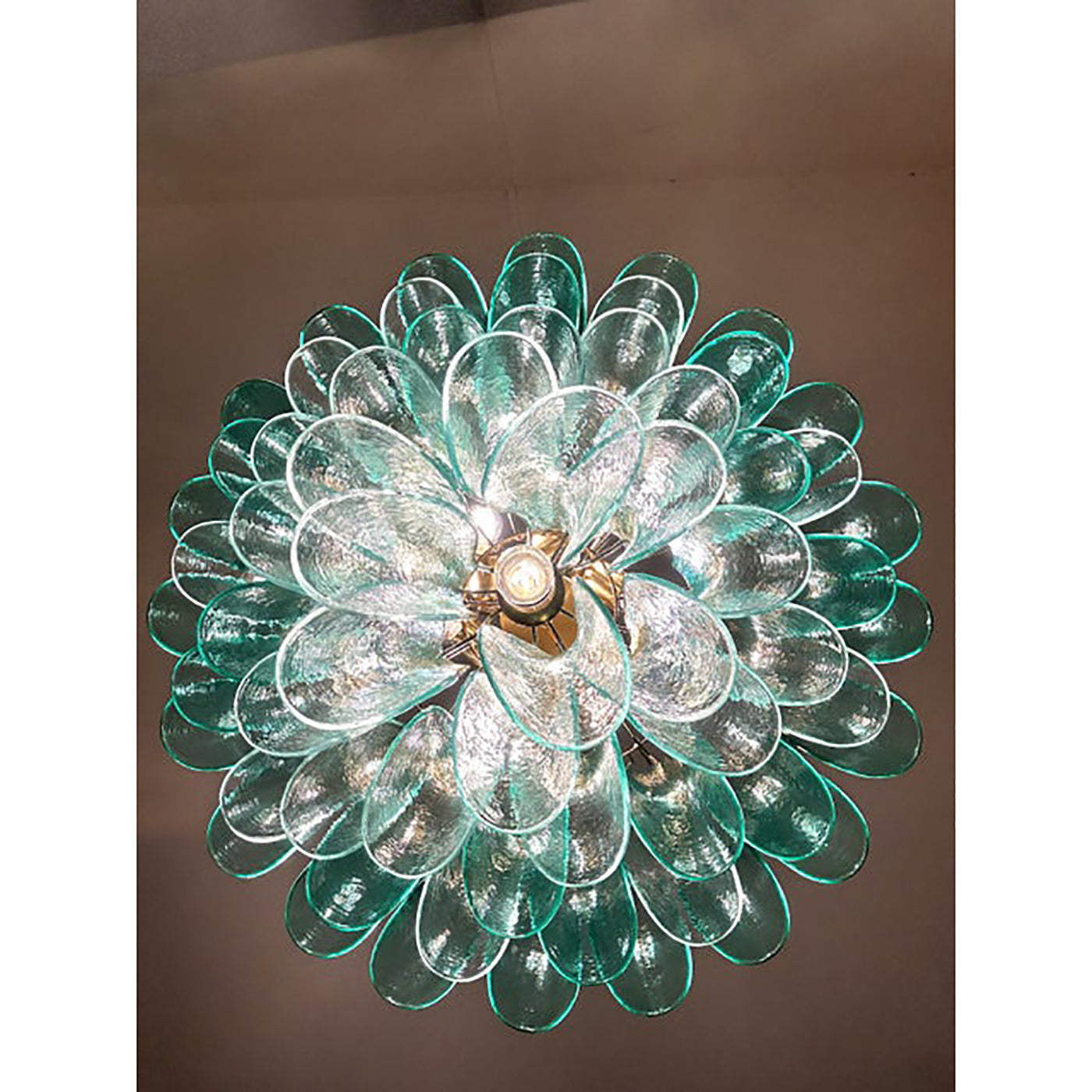 VORELLI Brenta Selle Murano Glass Staircase Chandelier - Selle Murano Glass image 5