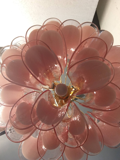 VORELLI Fulvia Selle Murano Glass Circular Chandelier - Selle Murano Glass image 7