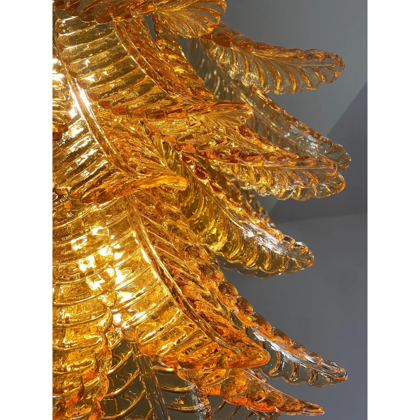 VORELLI Margherita Felci Murano Glass Rectangular Chandelier - Felci Murano Glass image 3