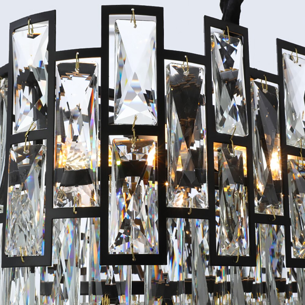 Presidio Rectangular Chandelier by VORELLI