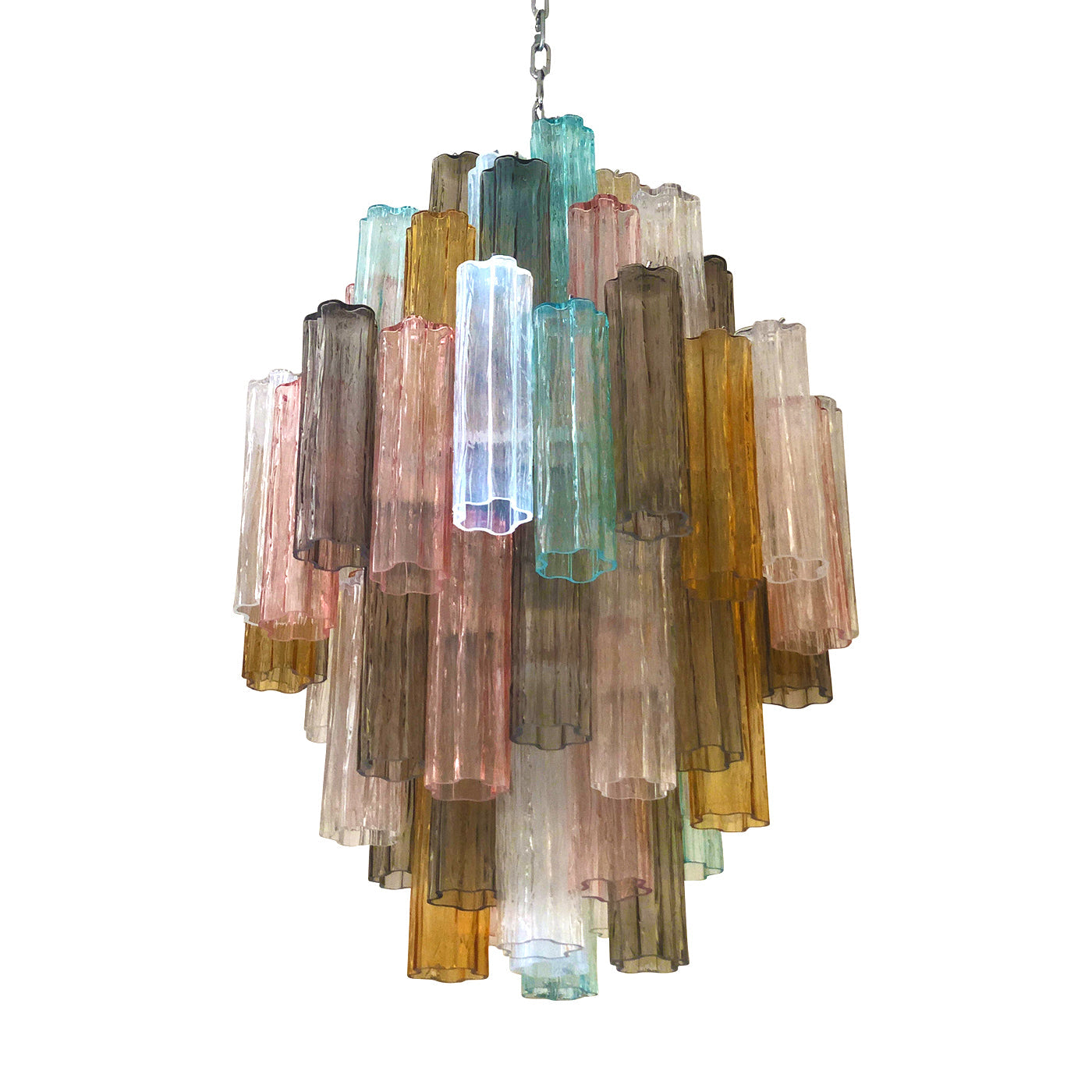 VORELLI Lorena Tronchi Murano Glass Staircase Chandelier - Tronchi Murano Glass image 2
