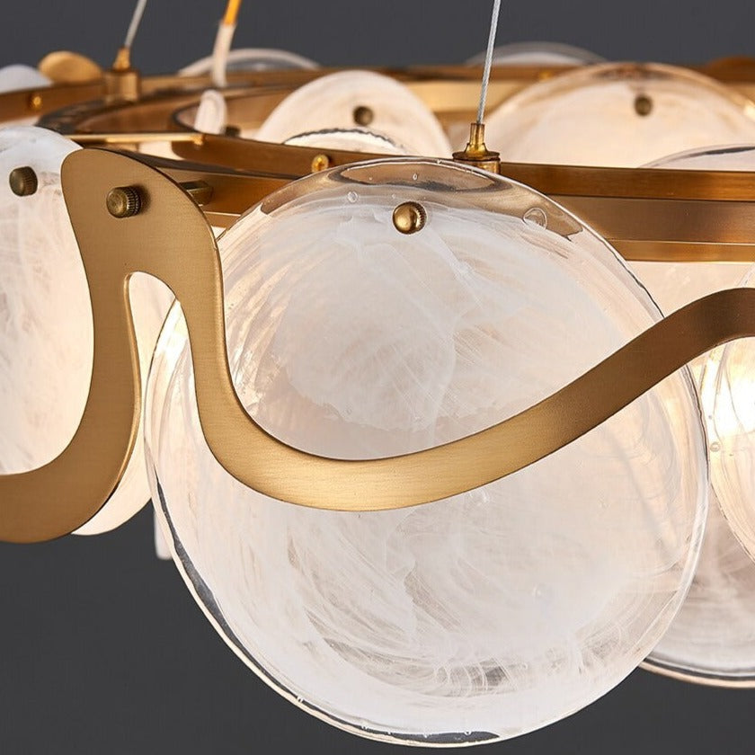 Valparaíso Cristóbal Rectangular Chandelier by VORELLI