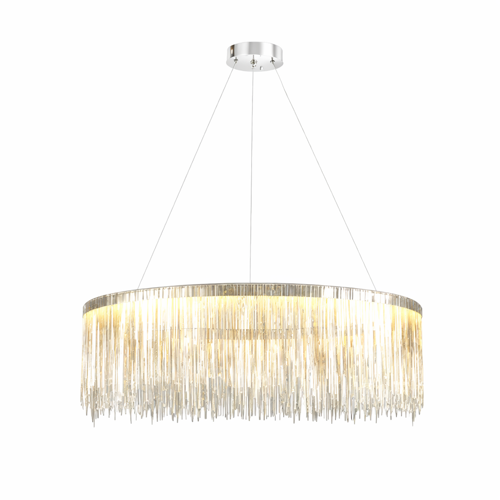 VORELLI Adlington circular chandelier UAE white background