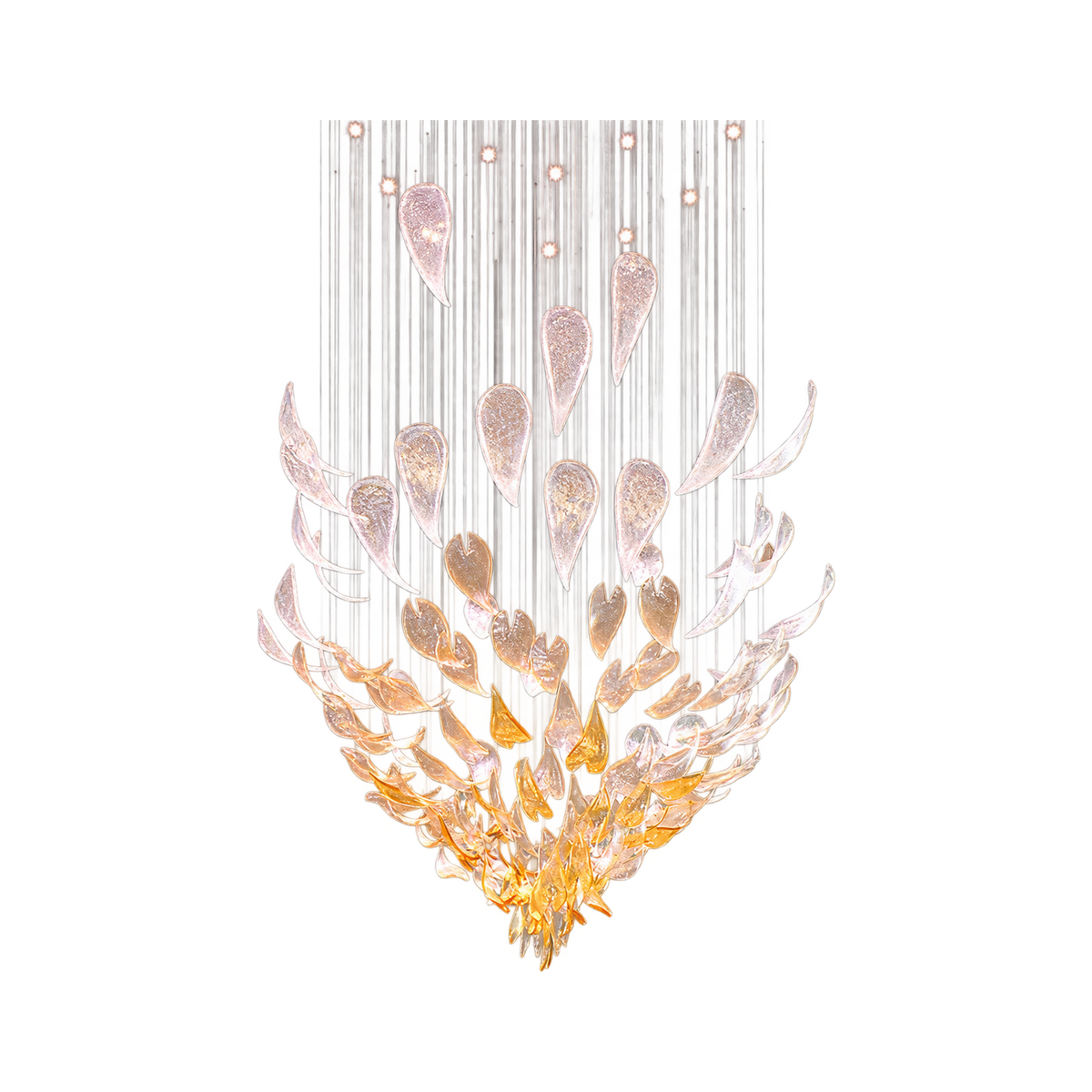 VORELLI® Fluid Teardrop Project Installation on a pure white background.