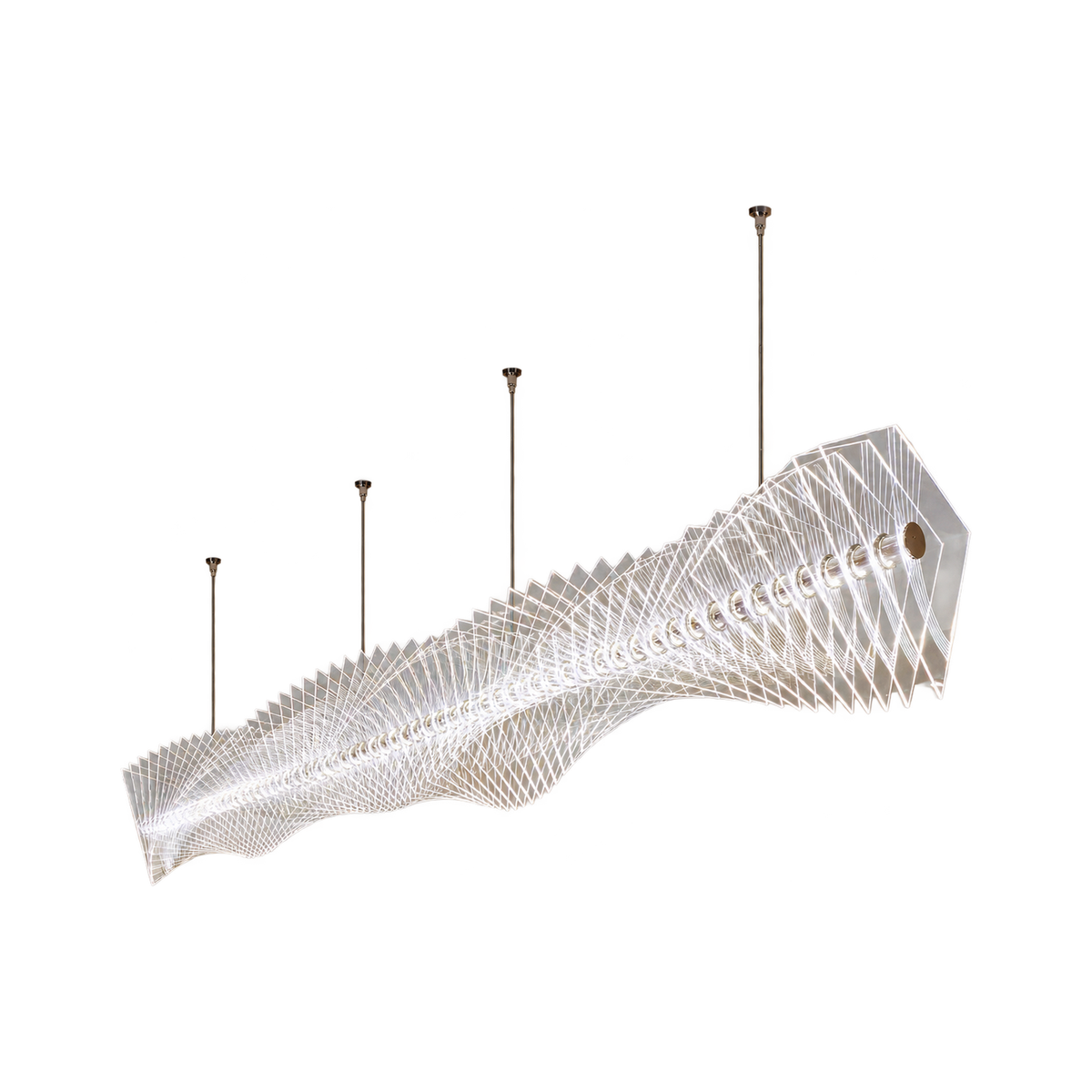 VORELLI® Infinite Wave Project Installation on a pure white background.