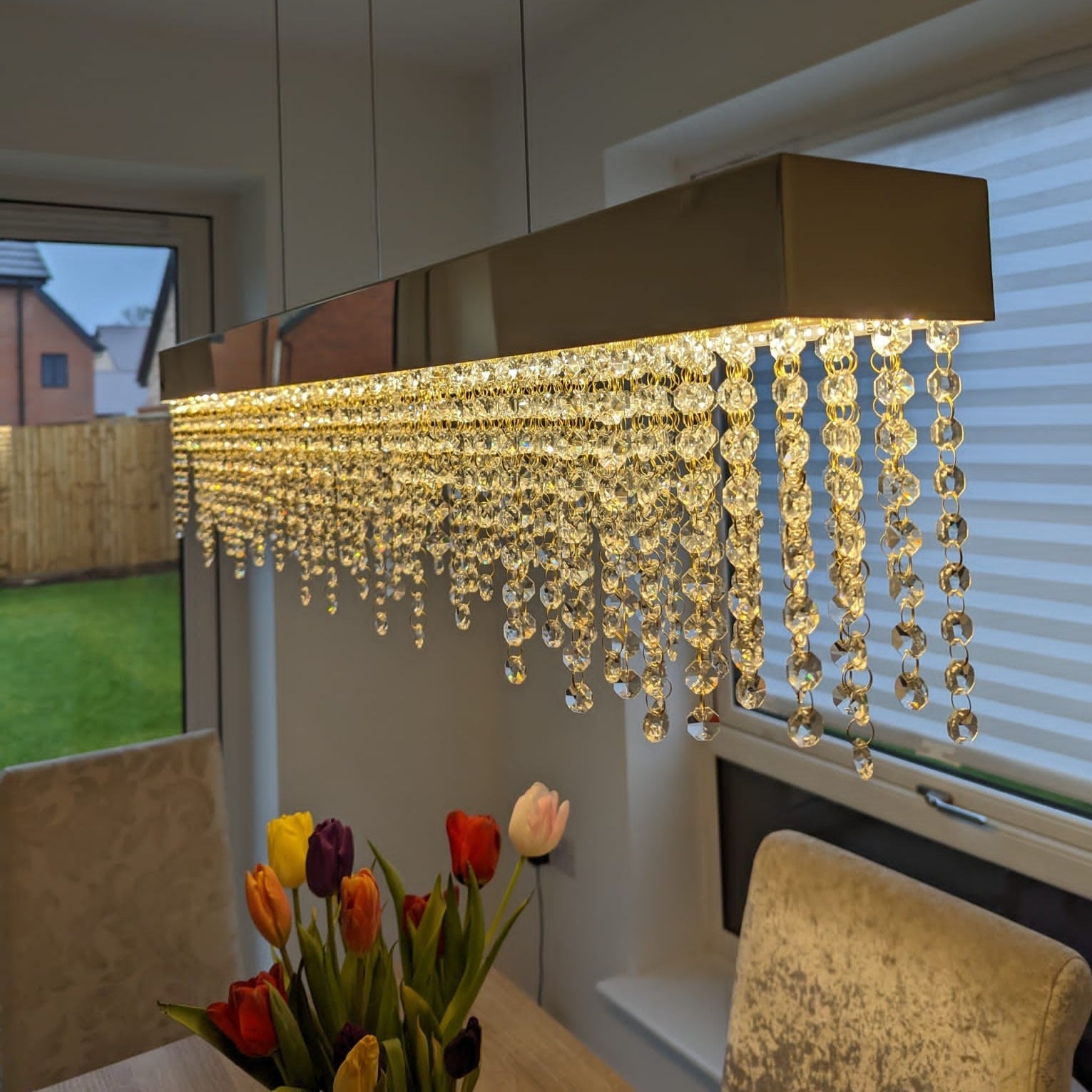 Westminster Rectangular Chandelier by VORELLI