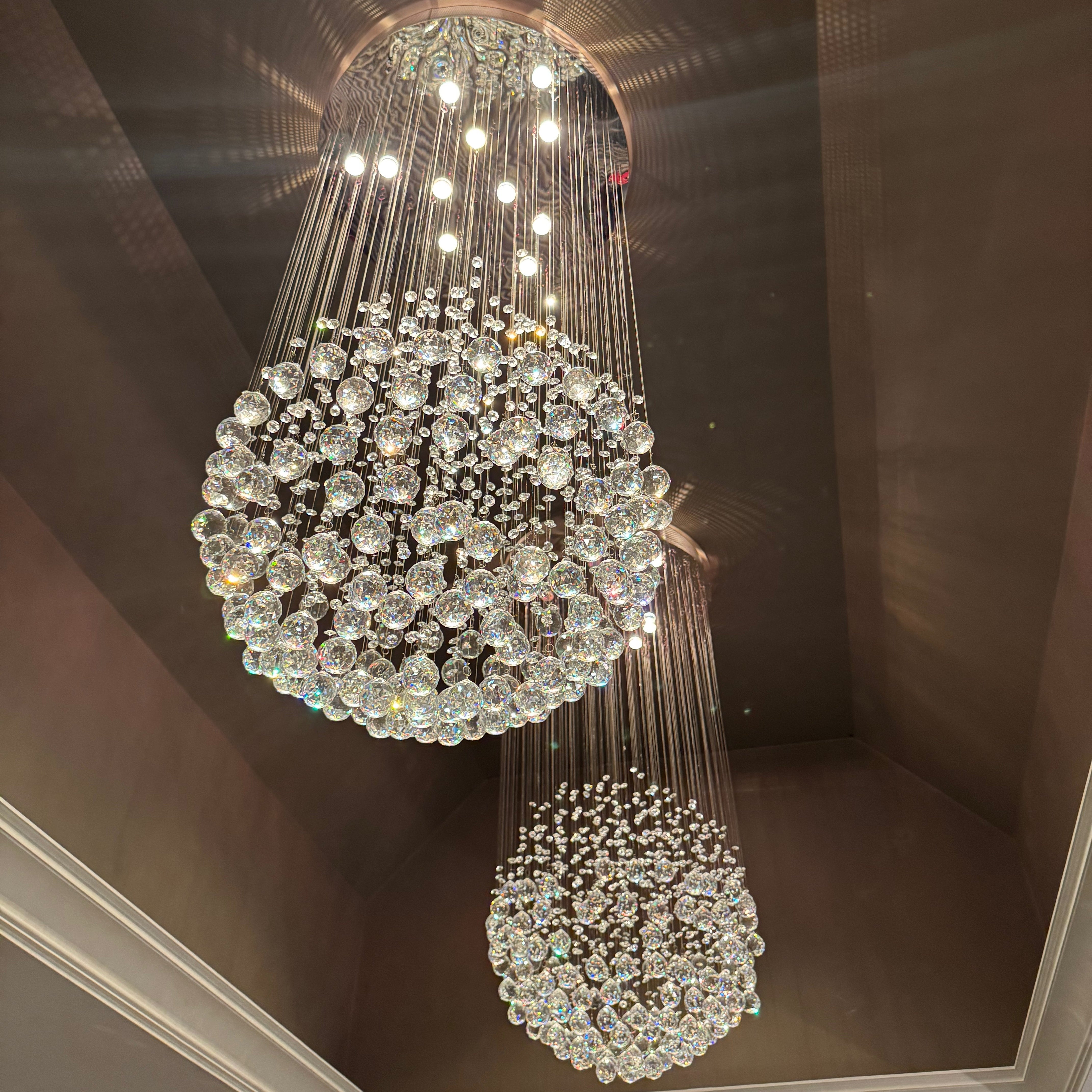 Whirlow Staircase Chandelier by VORELLI