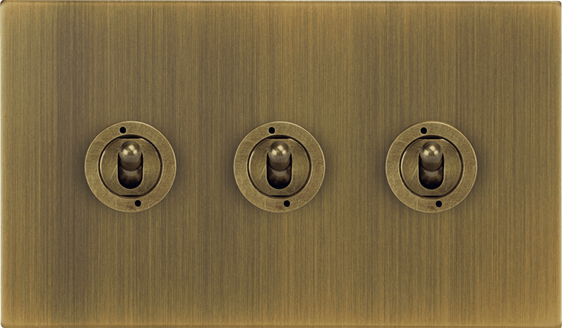 Ambassador Square Toggle Switch architectural switches view 3