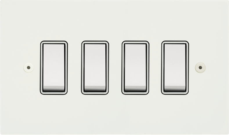 Ambassador Square Rocker Switch architectural switches view 7
