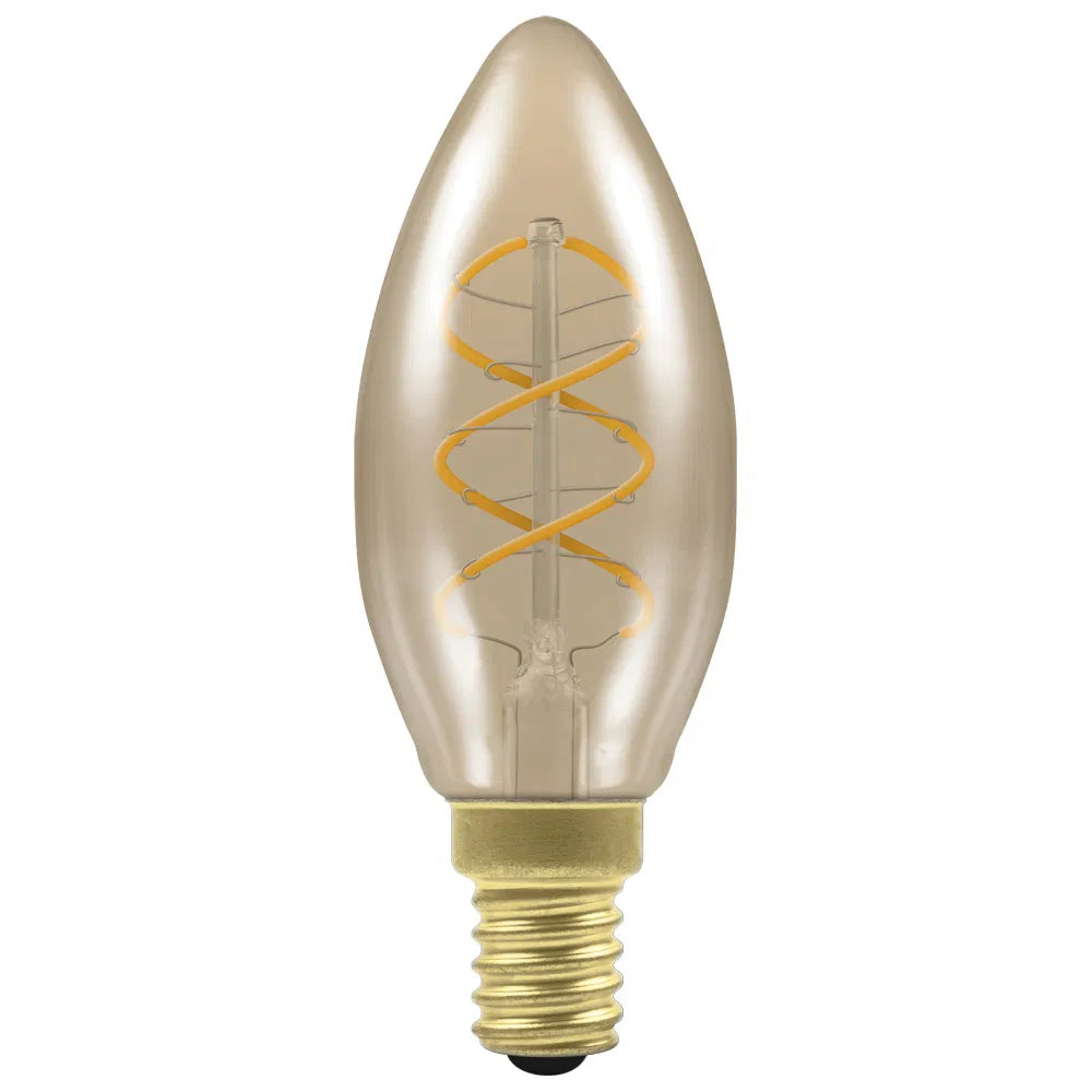 E14 LED Dimmable 3W Bulb (Extra Warm White 2200K) by VORELLI
