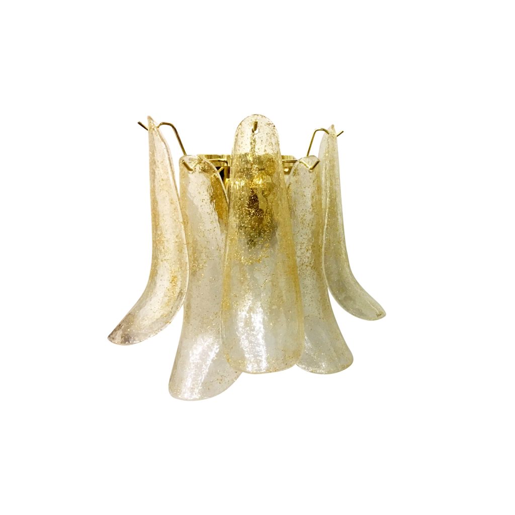 VORELLI Chioggia Selle Murano Glass Wall Light - Selle Murano Glass image 1