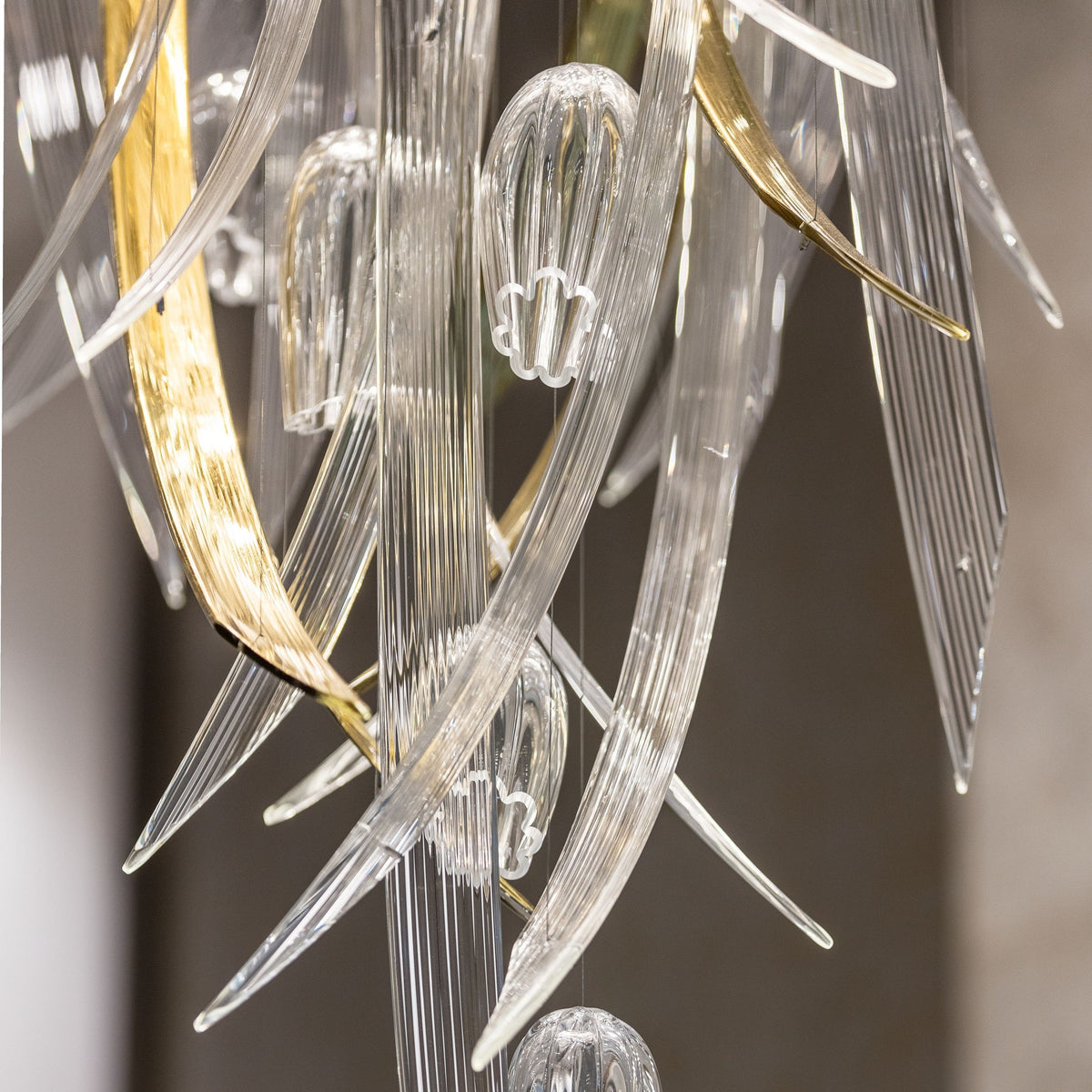 Angelic Wing Project Installation project lighting view 2