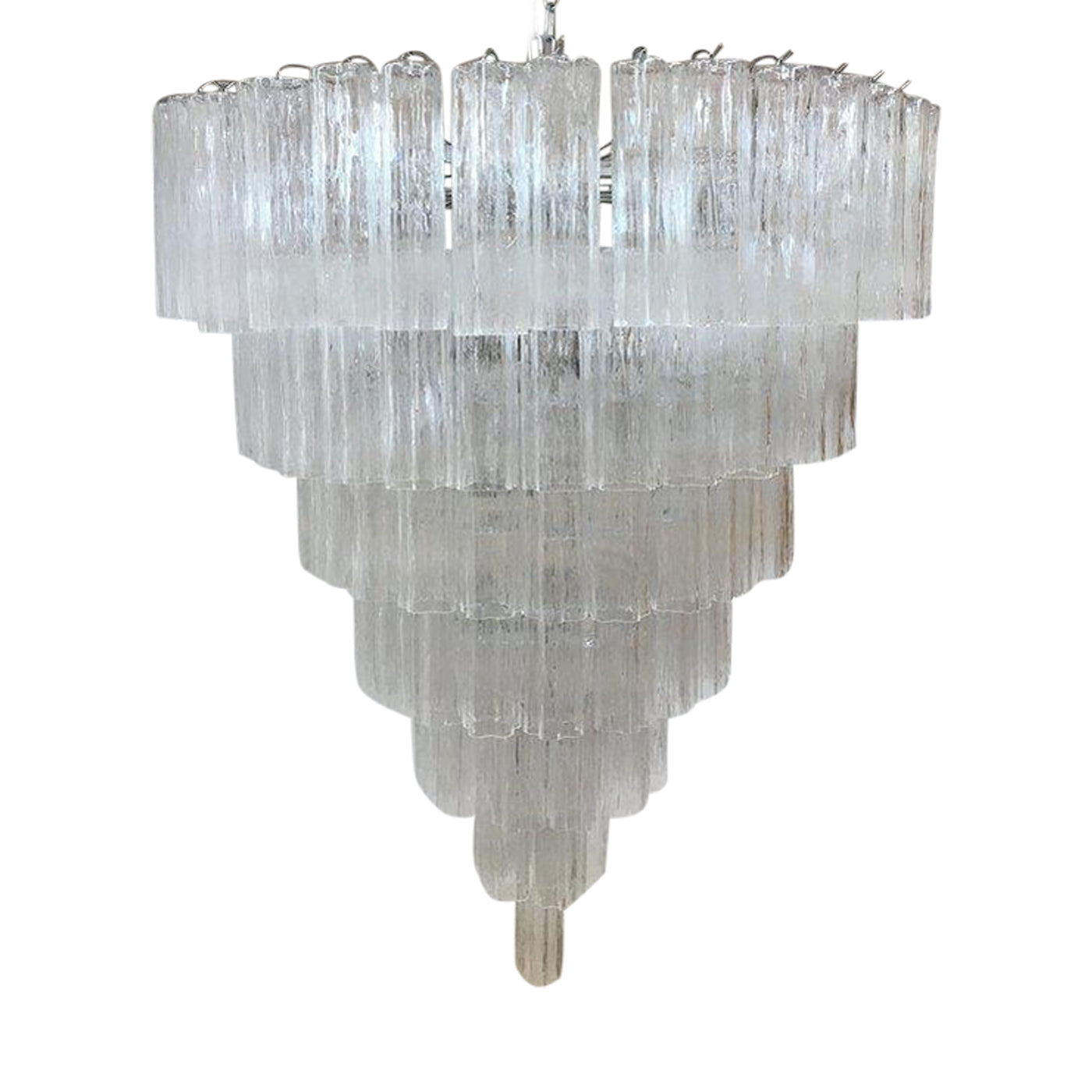 VORELLI Ornella Tronchi Murano Glass Staircase Chandelier - Tronchi Murano Glass image 2