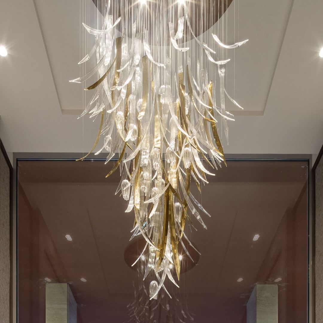 Angelic Wing Project Installation project lighting view 5