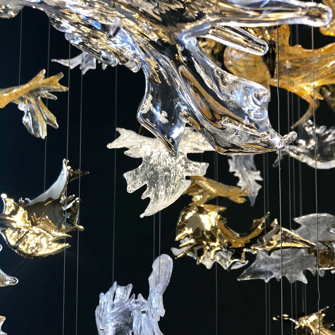 Autumn Drift Project Installation architectural lighting view 2