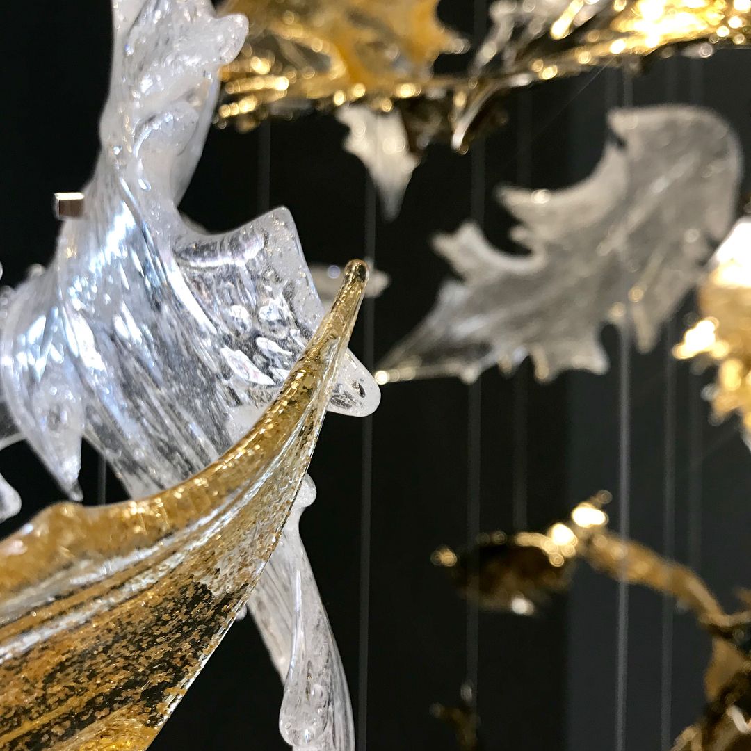 Autumn Drift Project Installation architectural lighting view 7