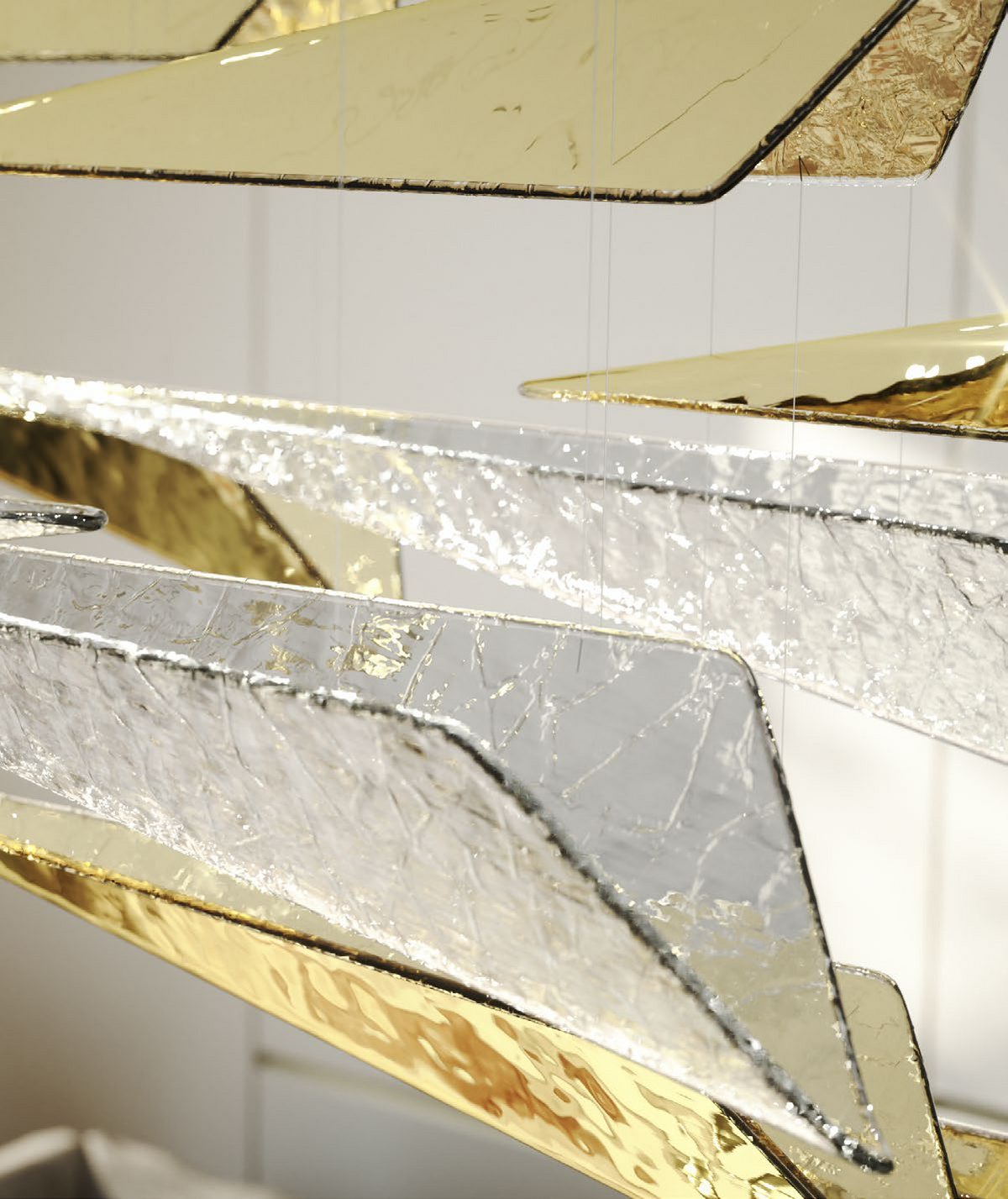 Crystal Vortex Project Installation architectural lighting view 2