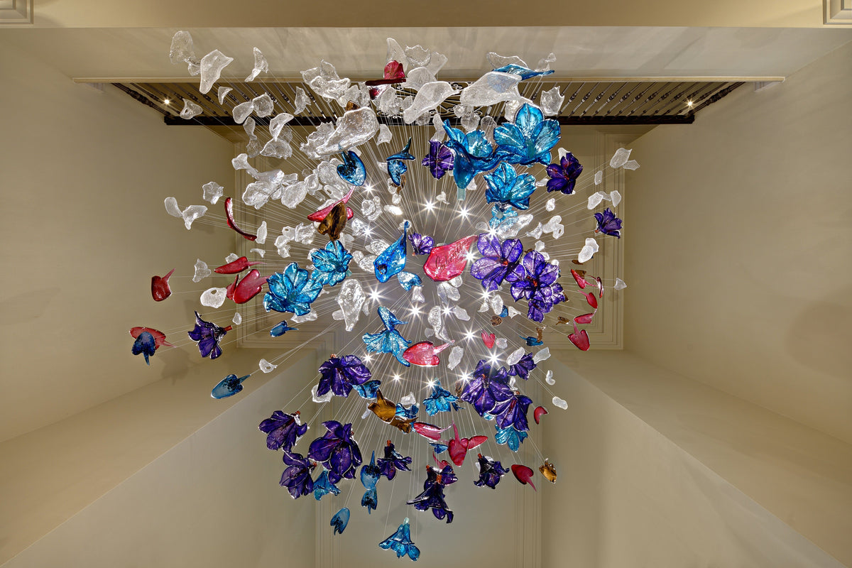 Bluebell Bloom Project Installation architectural lighting view 3