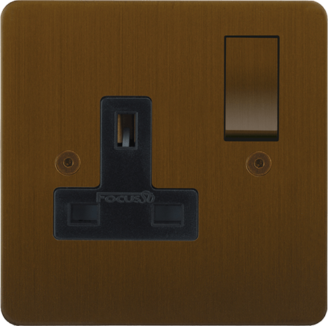 Horizon Classic Single Socket architectural switches view 3