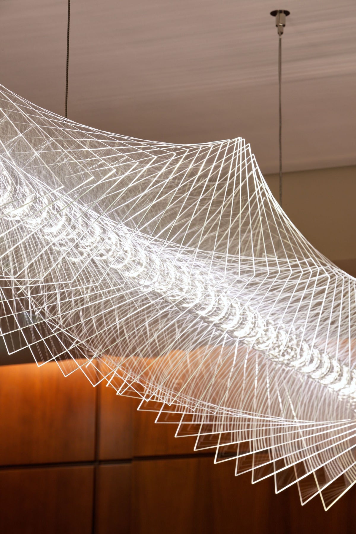 Infinite Wave Project Installation architectural lighting view 3