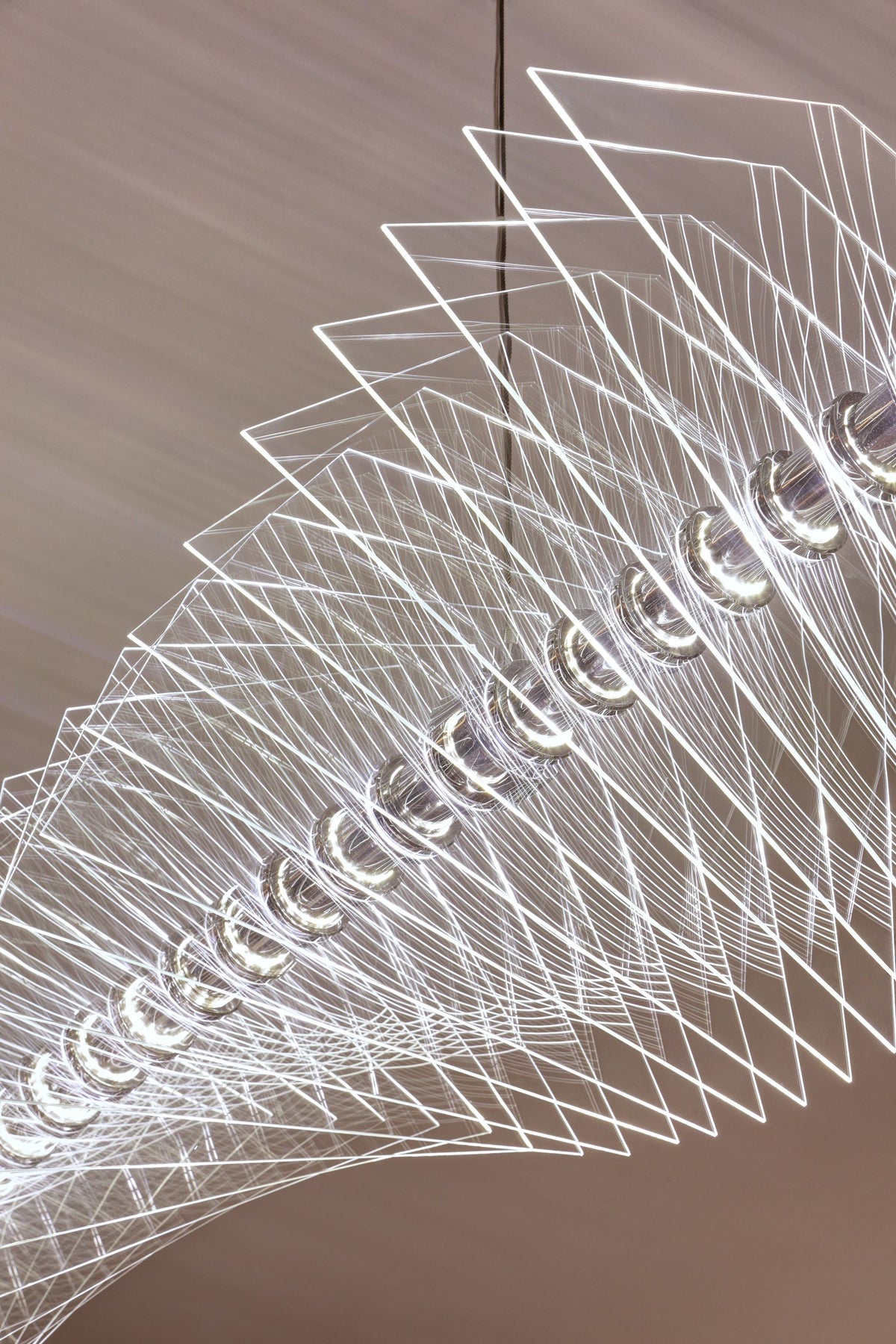 Infinite Wave Project Installation architectural lighting view 4